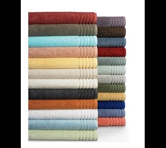 10 serviettes de bain luxe tous coloris