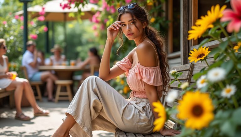 Wide Lin L'été en toute légèreté : adoptez le pantalon wide-leg en lin